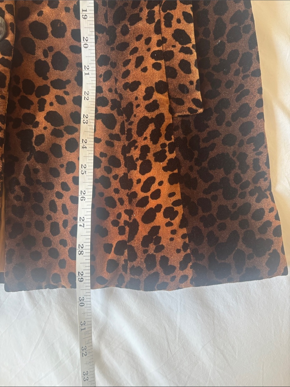 Vintage Rafaella Cheetah Print Jacket, 10 - Picture 8 of 9